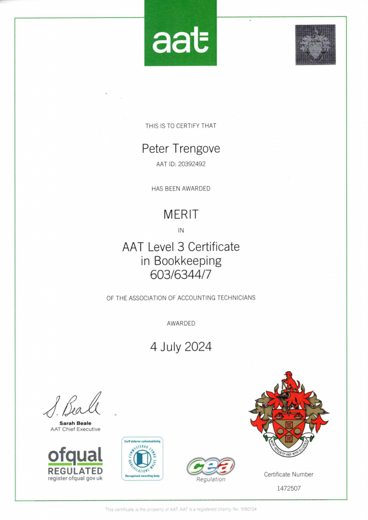 AAT Level 3 Certificate